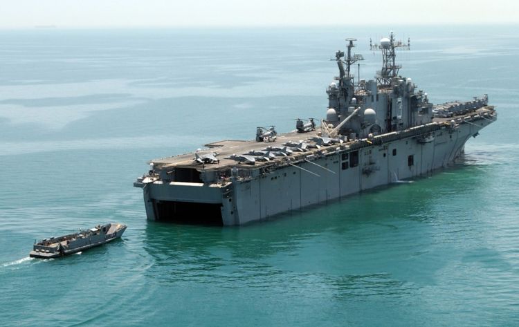 Image: Amphibious Assault Ship USS Belleau Wood (LHA 3)